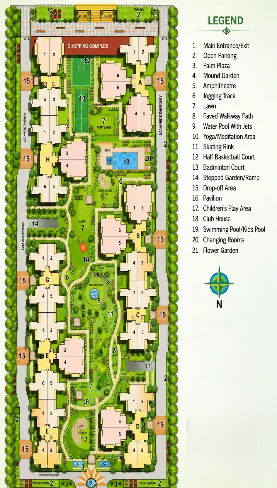 JM Orchid Site Plan